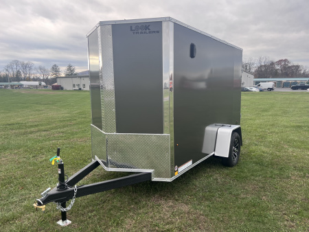 New 2026 Look Trailers 5x10 w/ Side Door ST DLX Cargo / Enclosed Trailer