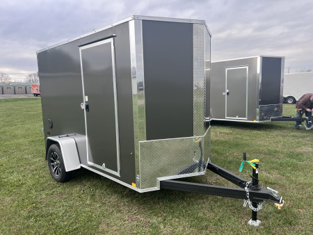 New 2026 Look Trailers 5x10 w/ Side Door ST DLX Cargo / Enclosed Trailer