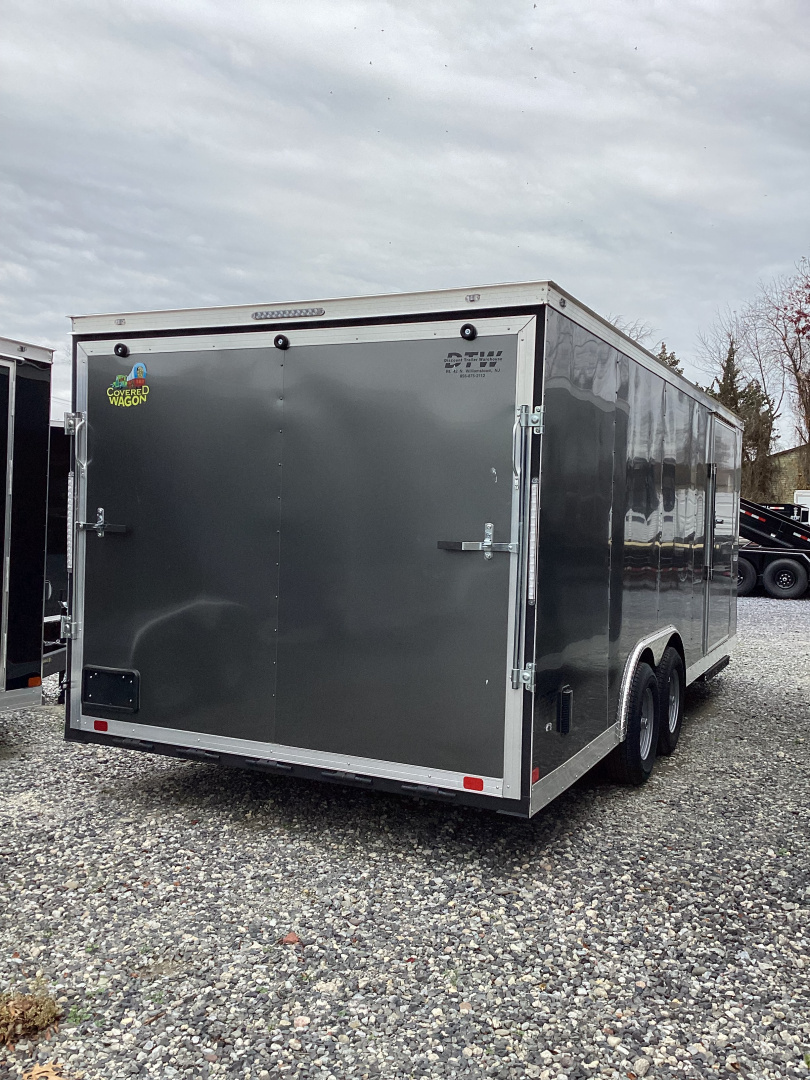 New 2025 Covered Wagon Trailers 8.5X20TA-10K GVWR Cargo / Enclosed Trailer