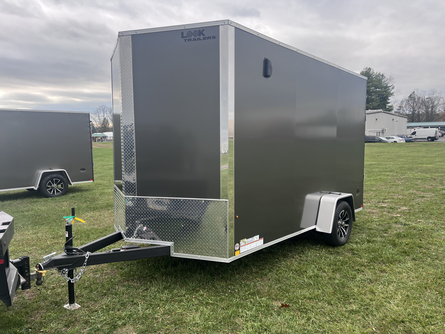 New 2026 Look Trailers 7x12 3.5K RAMP DOOR ST DLX Cargo / Enclosed Trailer