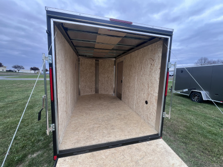 New 2026 Look Trailers 7x12 3.5K RAMP DOOR ST DLX Cargo / Enclosed Trailer