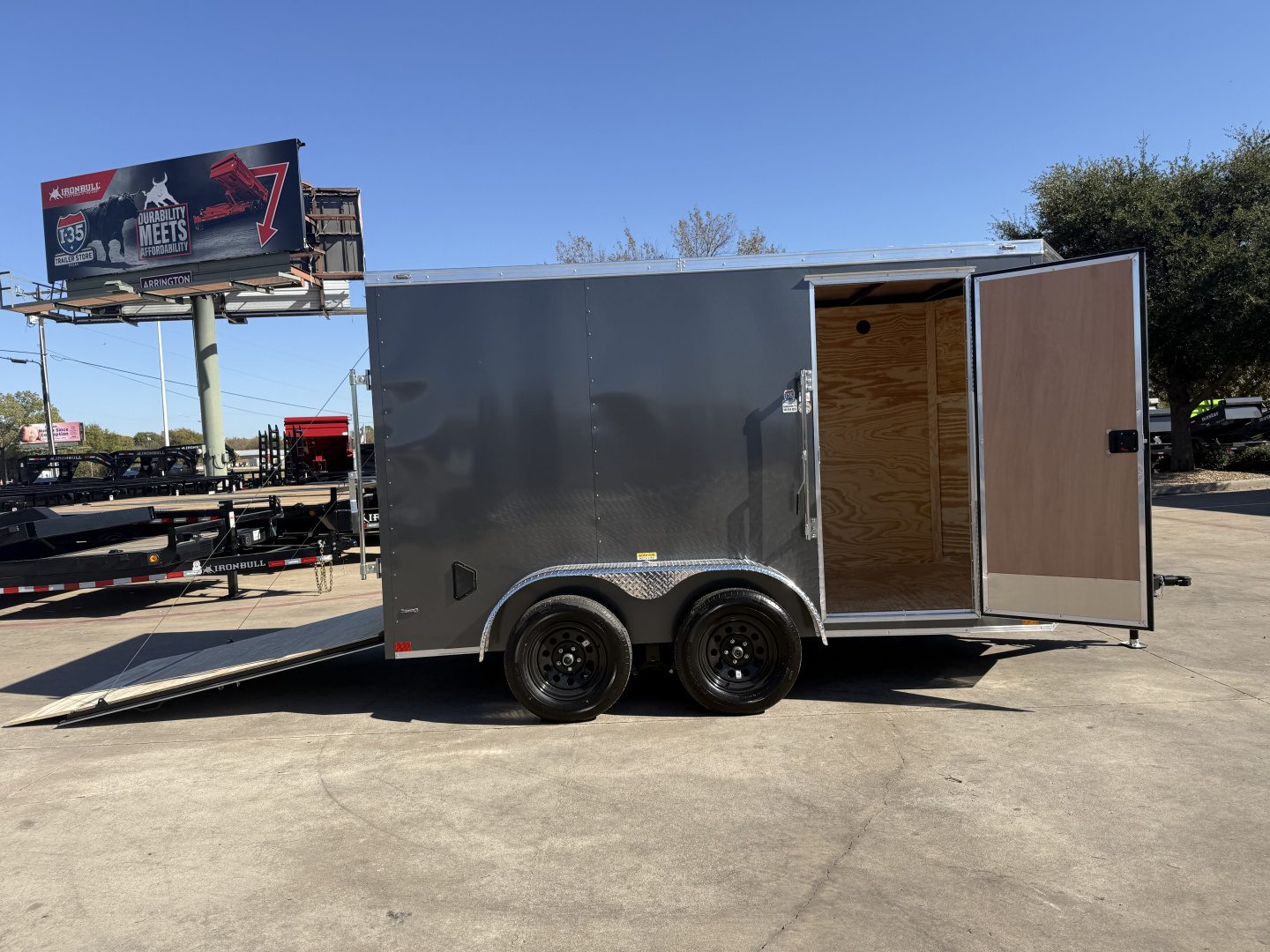 New 2026 Stallion Manufacturing LLC SM6X12 Cargo / Enclosed Trailer