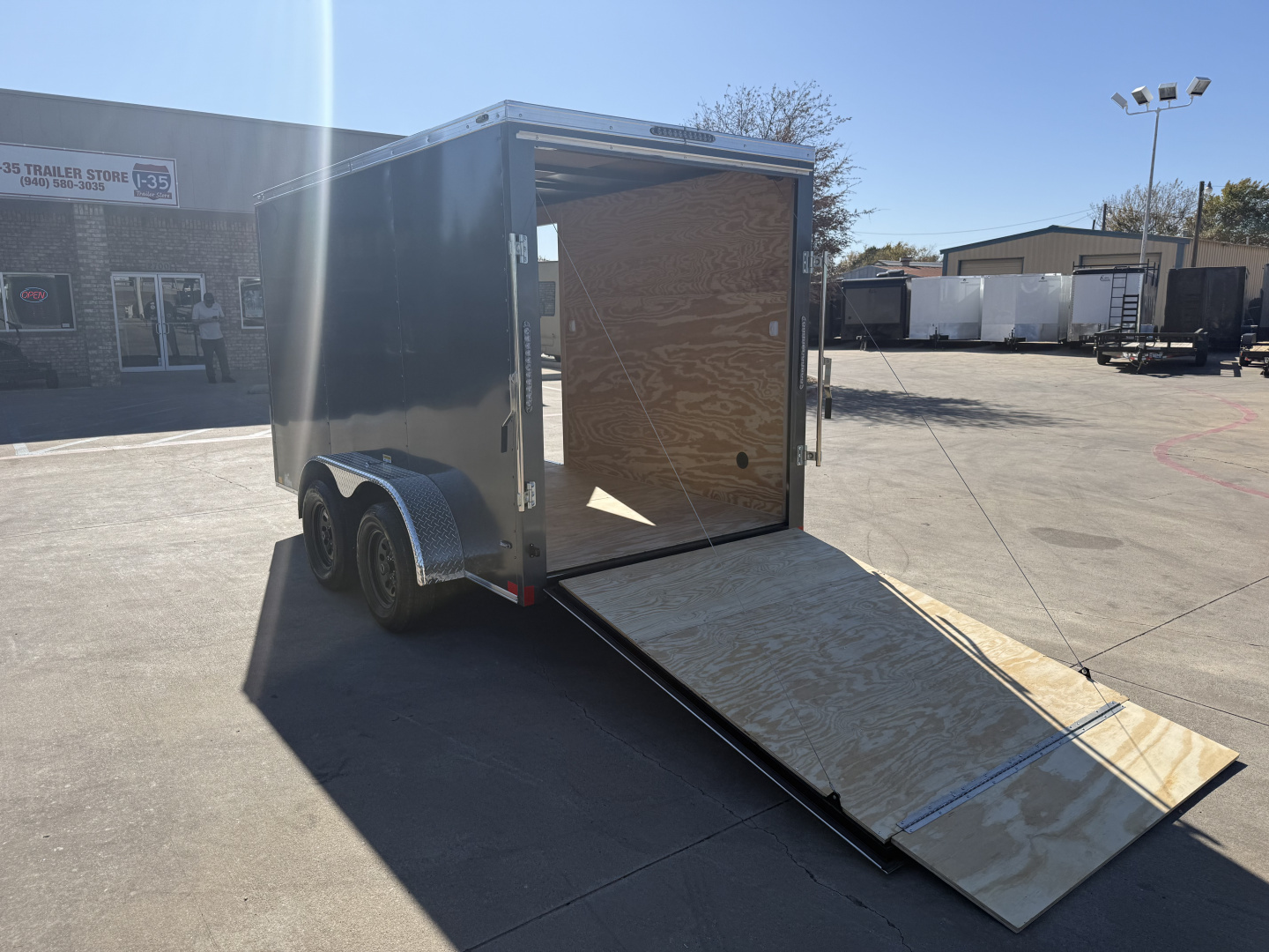 New 2026 Stallion Manufacturing LLC SM6X12 Cargo / Enclosed Trailer
