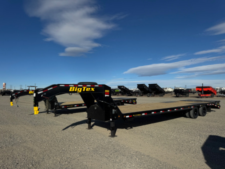 New 2024 Big Tex Trailers 22GN 28+5 Tandem Dual Flatbed