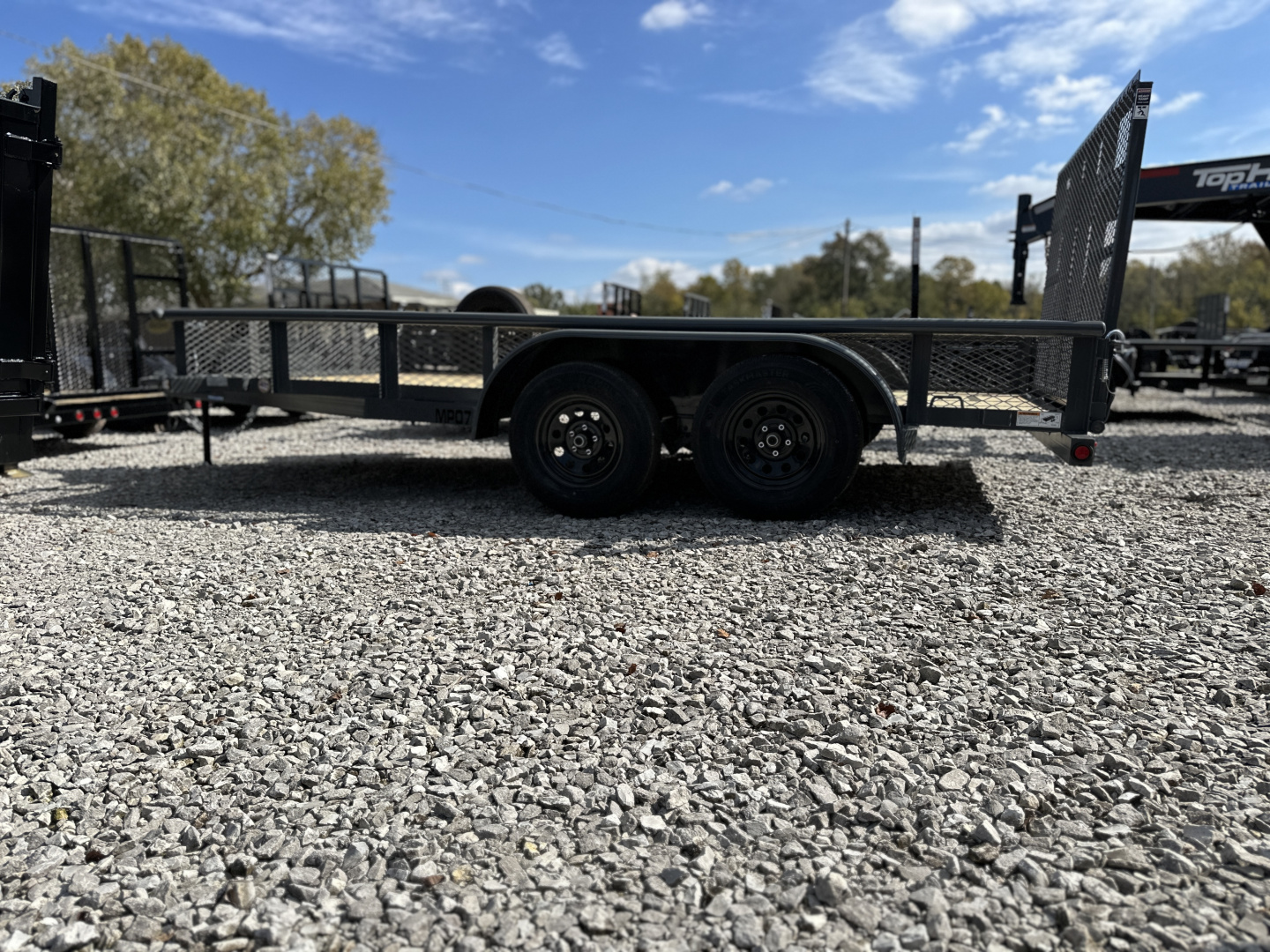 New Top Hat Trailers MP 83"X 14' W/ RAMPGATE Utility Trailer