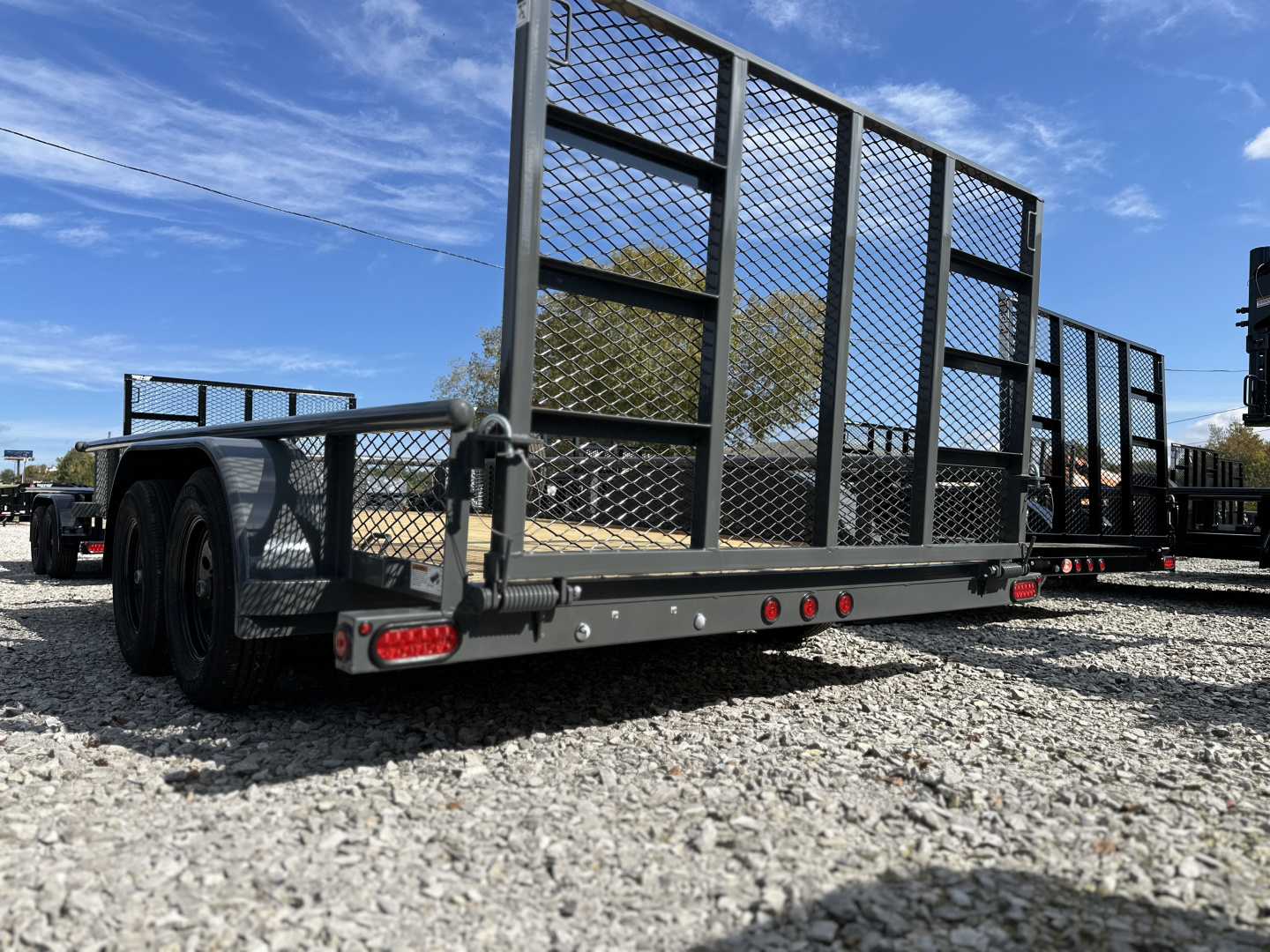 New Top Hat Trailers MP 83"X 14' W/ RAMPGATE Utility Trailer