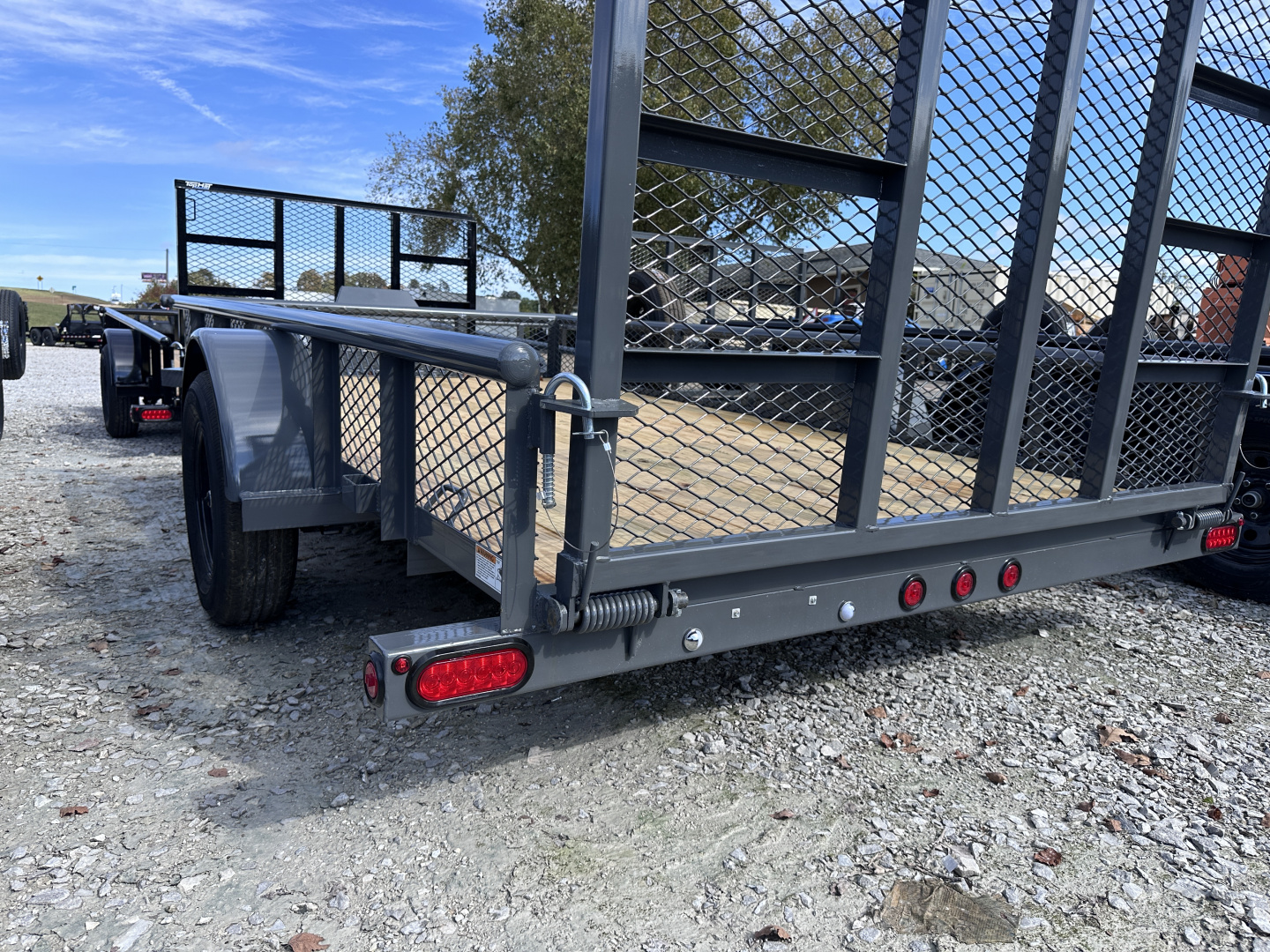 New Top Hat Trailers MP 83"X 14' W/ RAMPGATE Utility Trailer