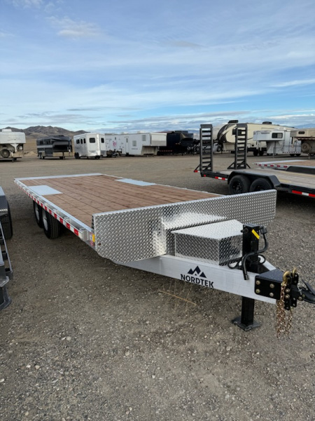 New 2026 NORDTEK 22' Full Tilt Tilt Trailer