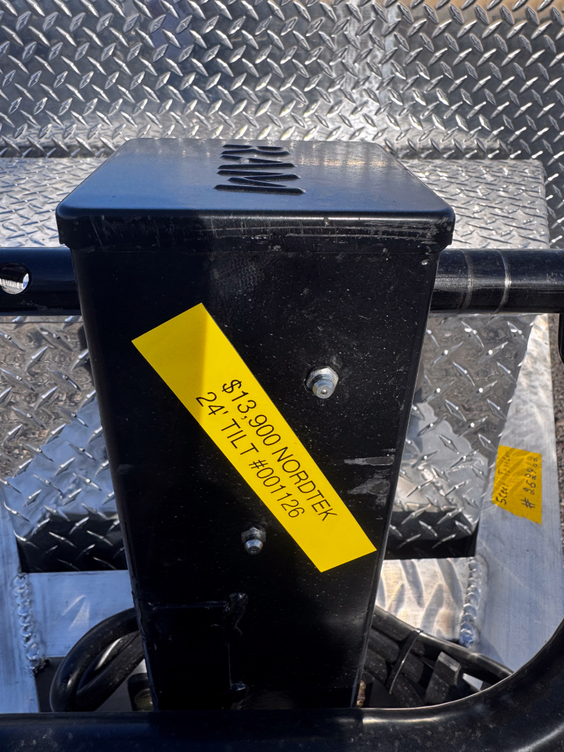 New 2026 NORDTEK 24' Full Tilt Tilt Trailer