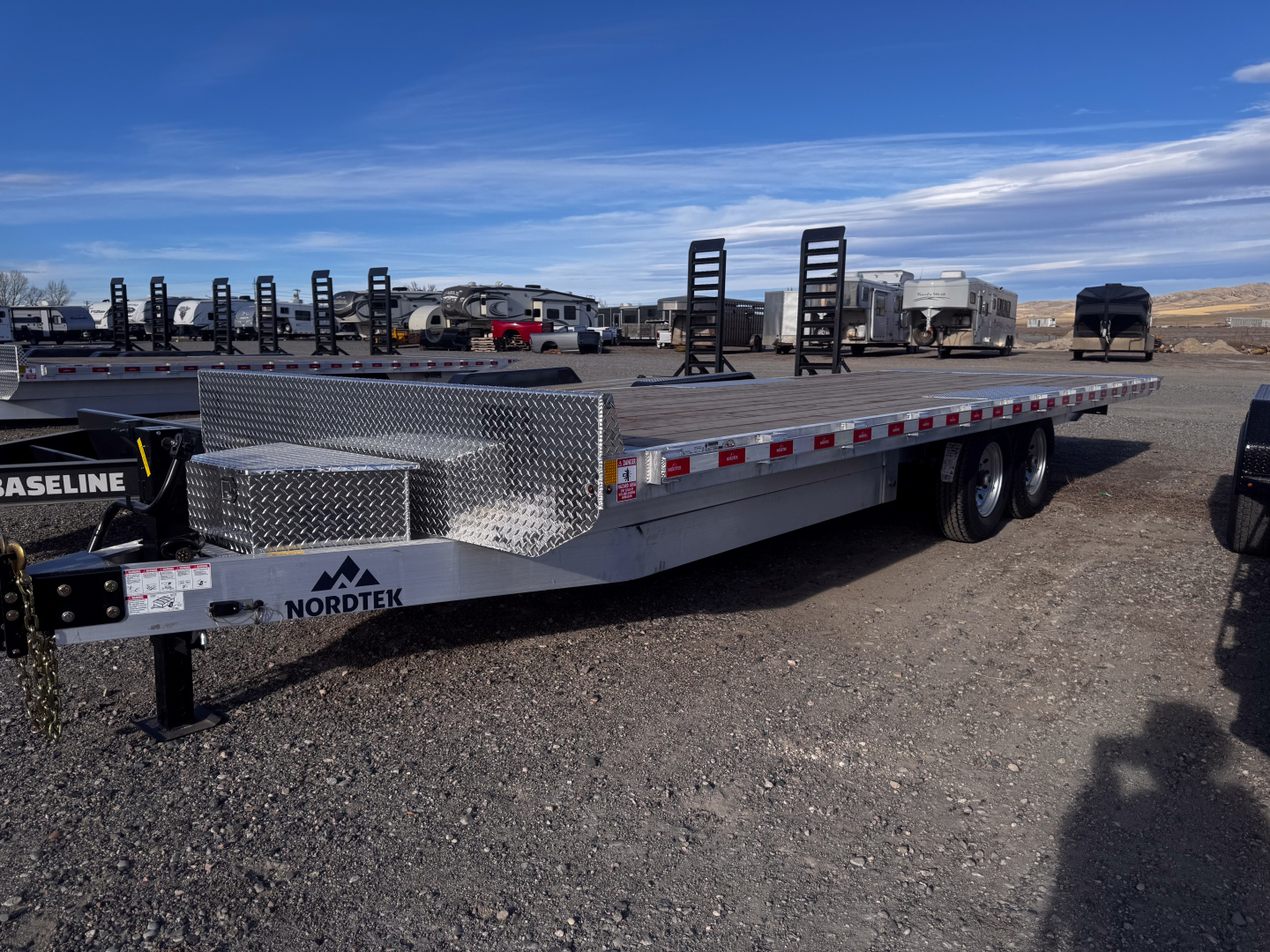 New 2026 NORDTEK 24' Full Tilt Tilt Trailer