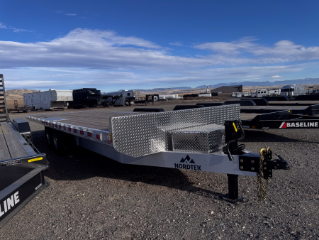 New 2026 NORDTEK 24' Full Tilt Tilt Trailer