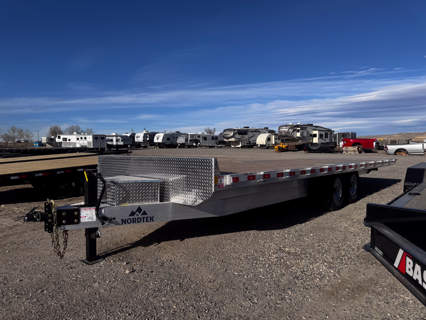 New 2026 NORDTEK 24' Full Tilt Tilt Trailer