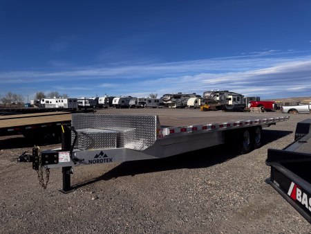 New 2026 NORDTEK 24' Full Tilt Tilt Trailer