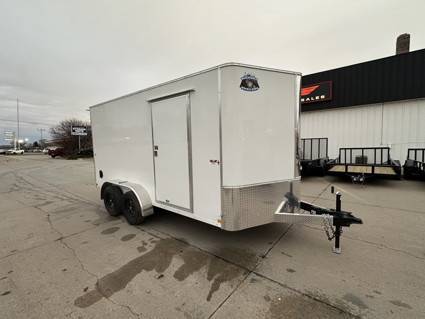 New 2026 R&M Manufacturing 7x14x78 Standard Cargo Trailer