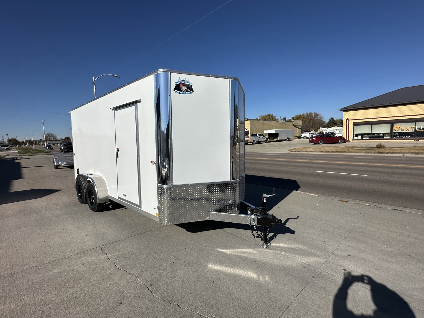 New 2026 R&M Manufacturing BIG HORN 7X16X84 Contractor Cargo Trailer