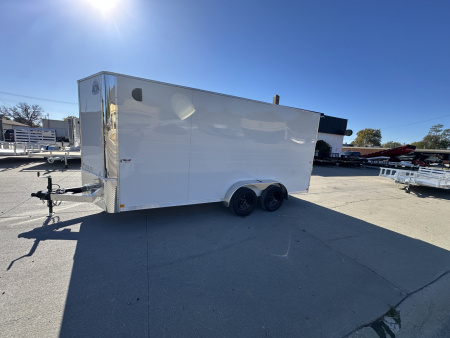 New 2026 R&M Manufacturing BIG HORN 7X16X84 Contractor Cargo Trailer