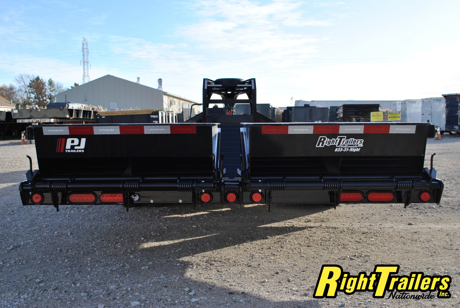 Used 2026 8.5X25 PJ GOOSENECK EQUIPMENT TRAILER