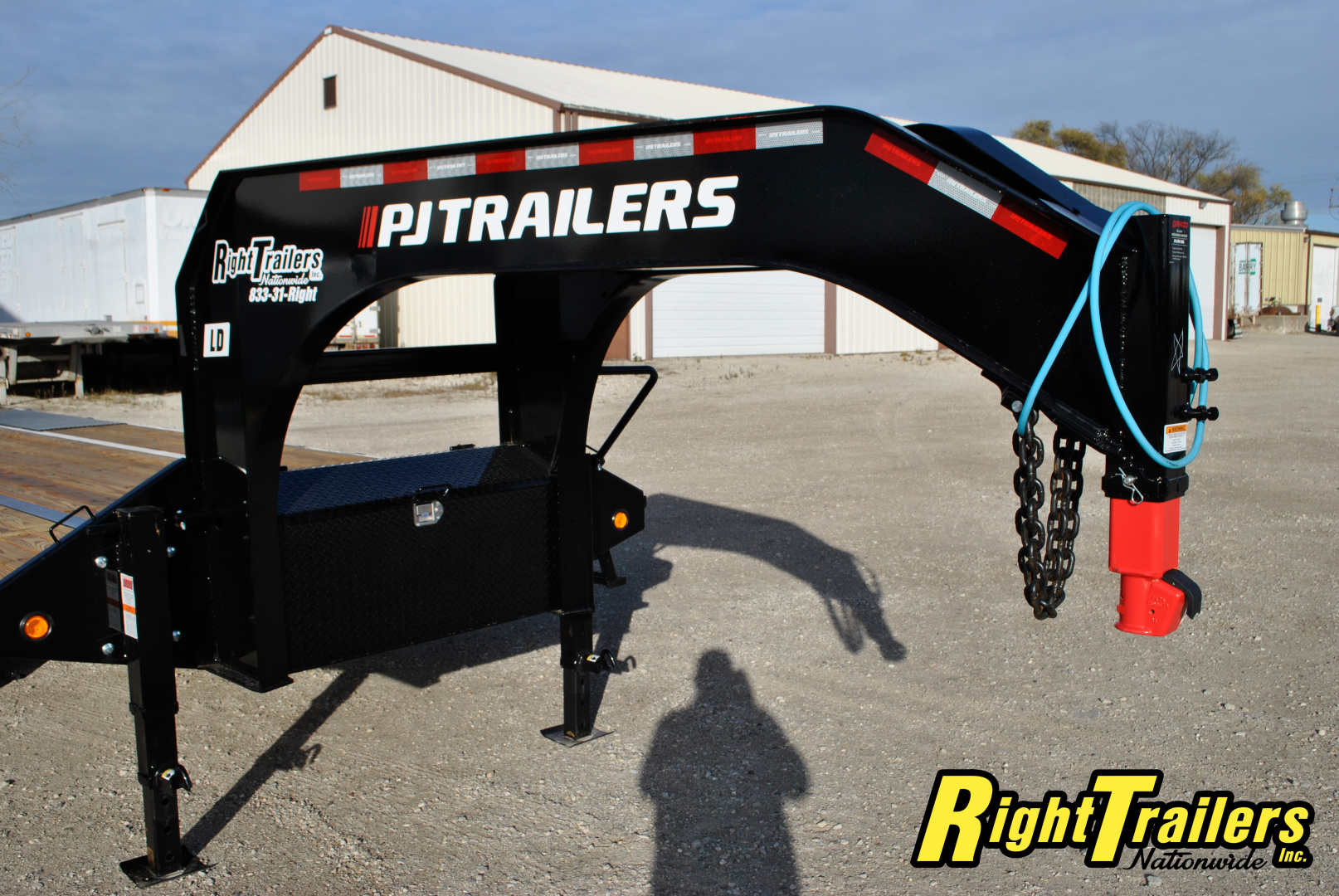 Used 2026 8.5X25 PJ GOOSENECK EQUIPMENT TRAILER