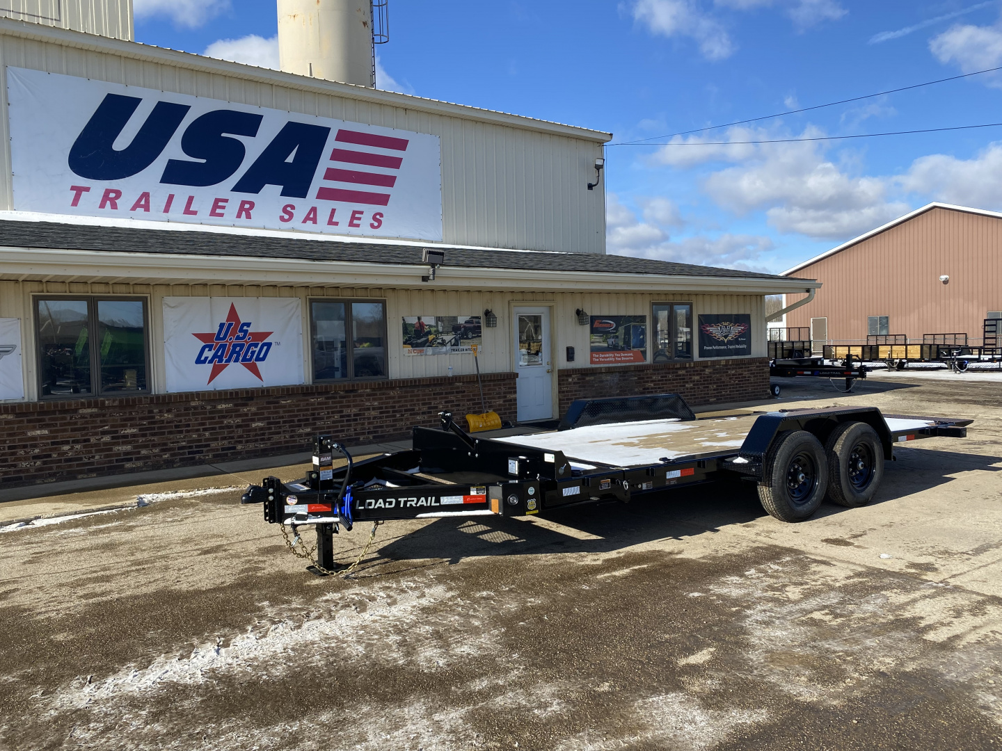 New 2026 Load Trail 83x18 HD I-Beam Frame 14k Gravity Tilt Trailer