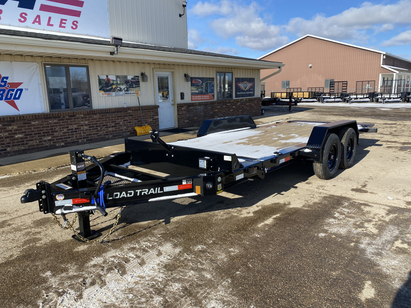 New 2026 Load Trail 83x18 HD I-Beam Frame 14k Gravity Tilt Trailer
