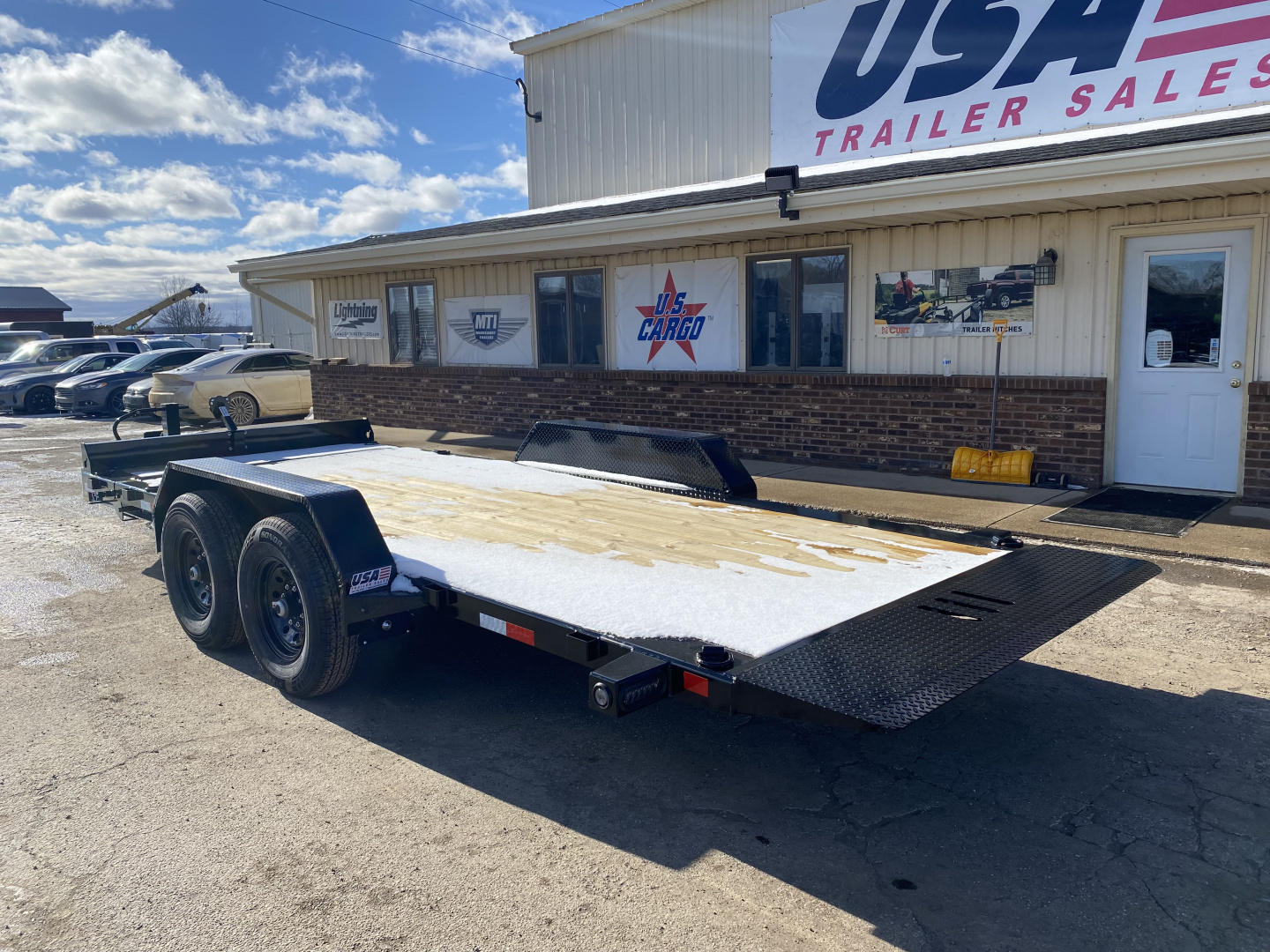 New 2026 Load Trail 83x18 HD I-Beam Frame 14k Gravity Tilt Trailer