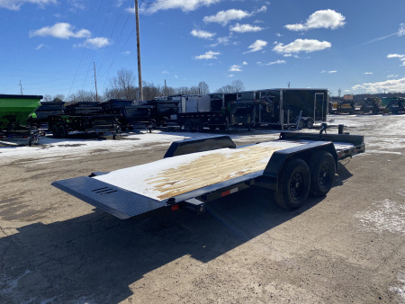 New 2026 Load Trail 83x18 HD I-Beam Frame 14k Gravity Tilt Trailer