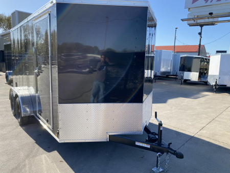 New 2026 Stallion Manufacturing LLC SM 7X14 Cargo / Enclosed Trailer