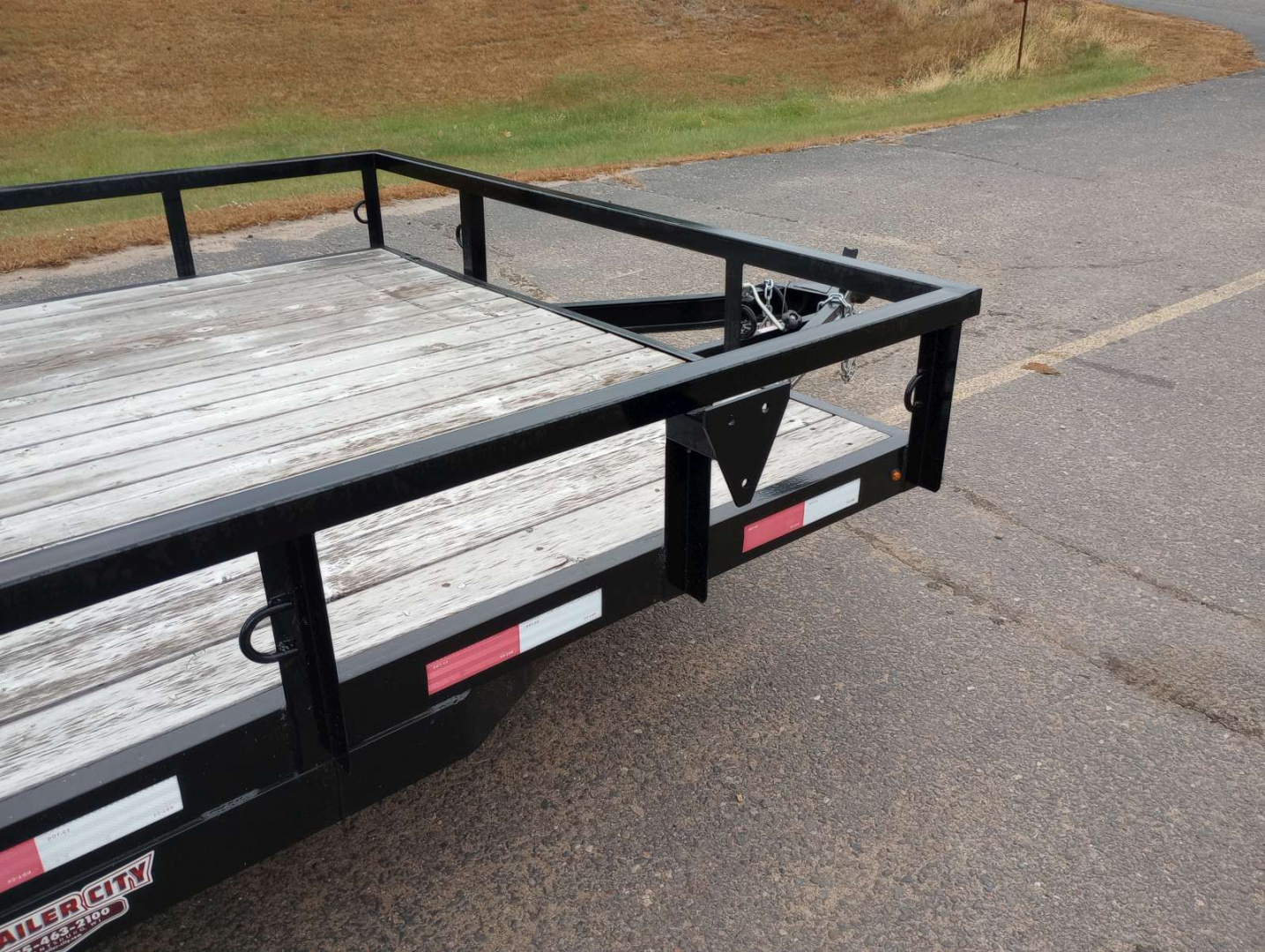 Used 2021 Woodies Manufacturing 82"x14' Utility Trailer