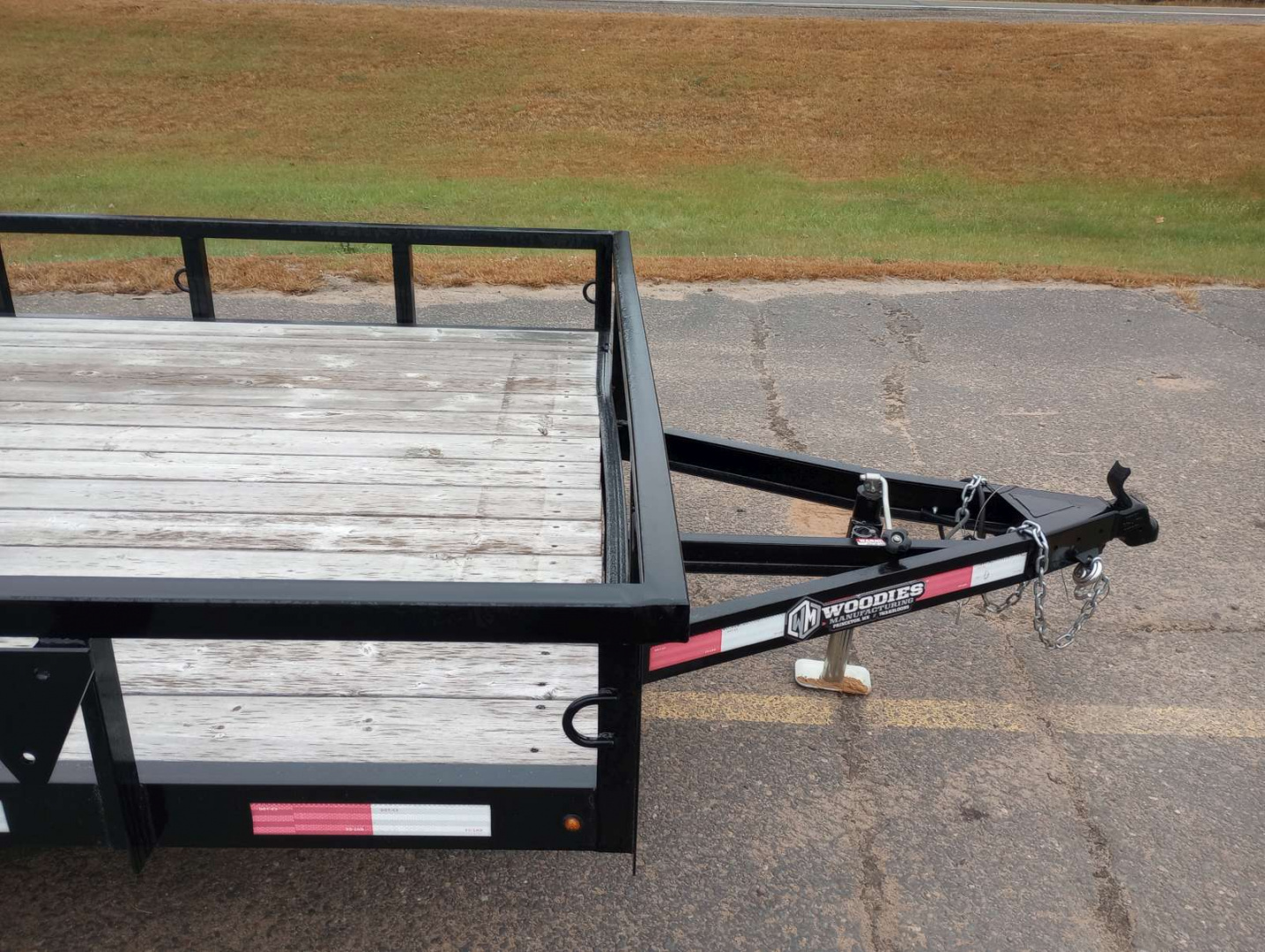 Used 2021 Woodies Manufacturing 82"x14' Utility Trailer