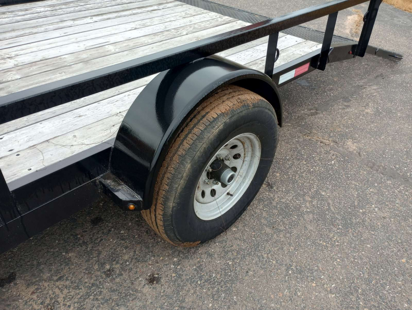 Used 2021 Woodies Manufacturing 82"x14' Utility Trailer