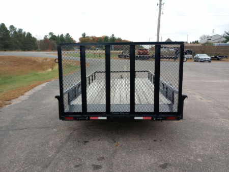 Used 2021 Woodies Manufacturing 82"x14' Utility Trailer