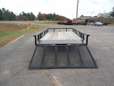 Used 2021 Woodies Manufacturing 82"x14' Utility Trailer