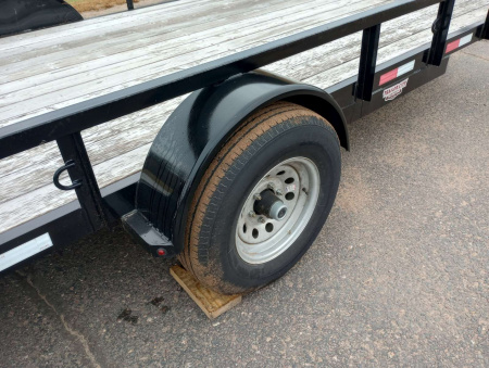 Used 2021 Woodies Manufacturing 82"x14' Utility Trailer