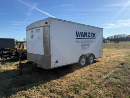 Used 2008 United Expressline 8.5X16X84  Cargo / Enclosed Trailer