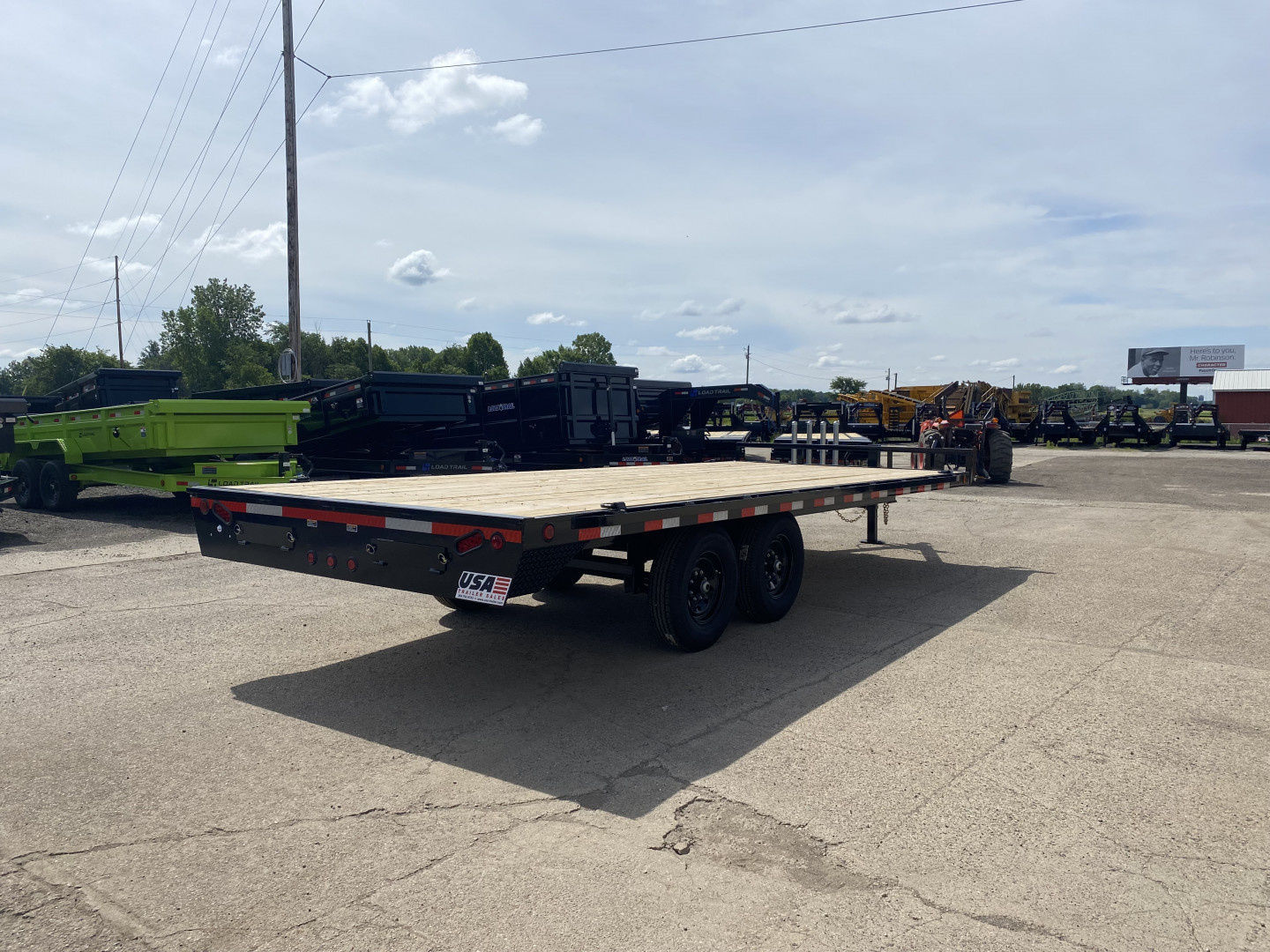 New 2025 Load Trail 102x20 14k Deckover Trailer