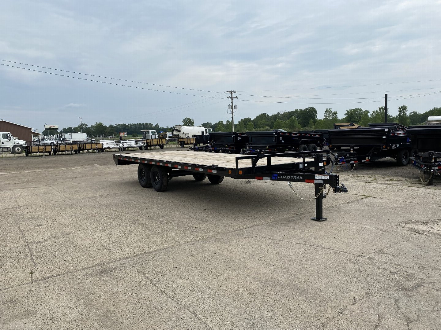 New 2025 LOAD TRAIL 102X22 14K Deckover Trailer