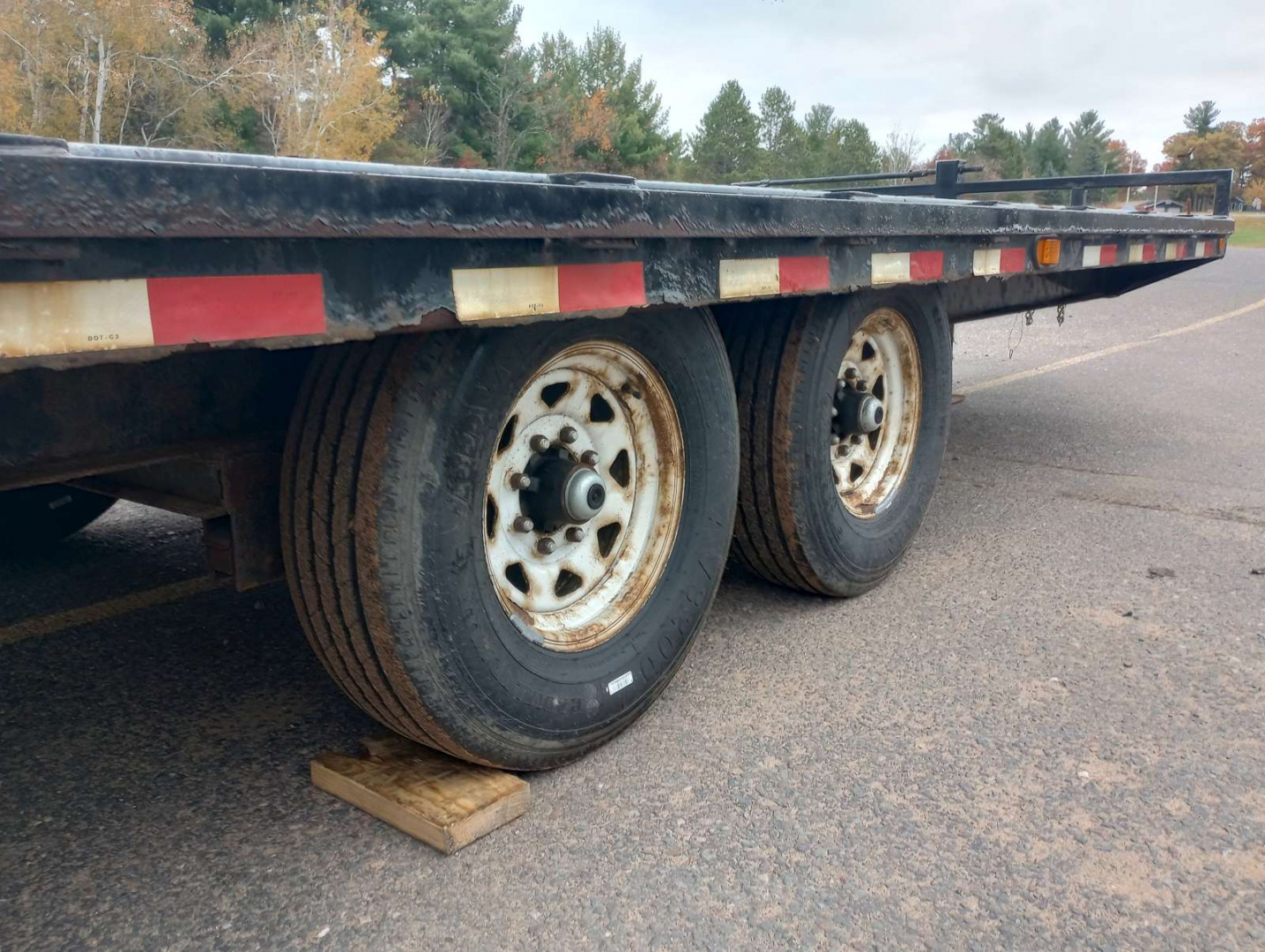 Used 2018 PJ Trailers F8 18'x102" Deckover Trailer