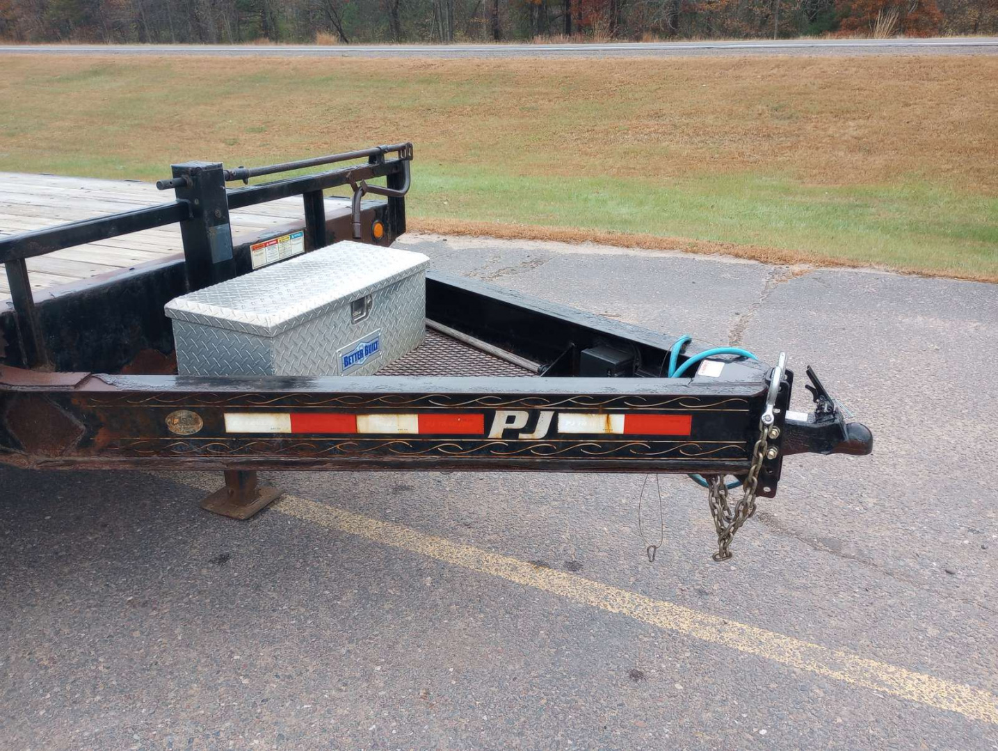 Used 2018 PJ Trailers F8 18'x102" Deckover Trailer