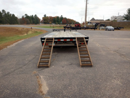 Used 2018 PJ Trailers F8 18'x102" Deckover Trailer