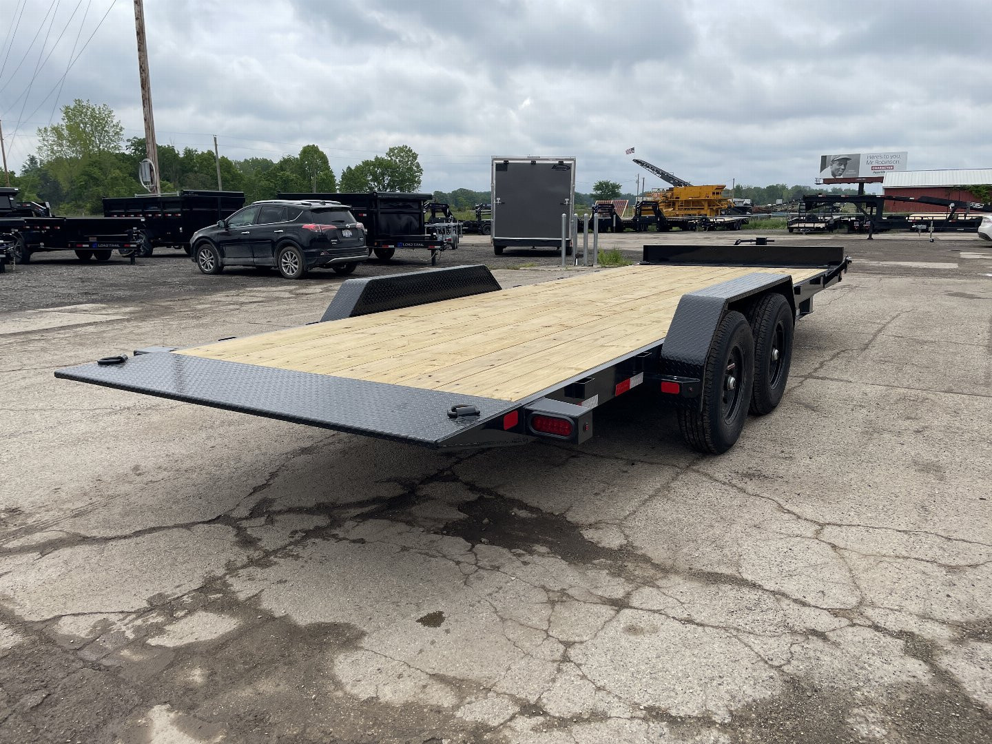 New 2025 LOAD TRAIL 83x20 14k Max Tilt Trailer