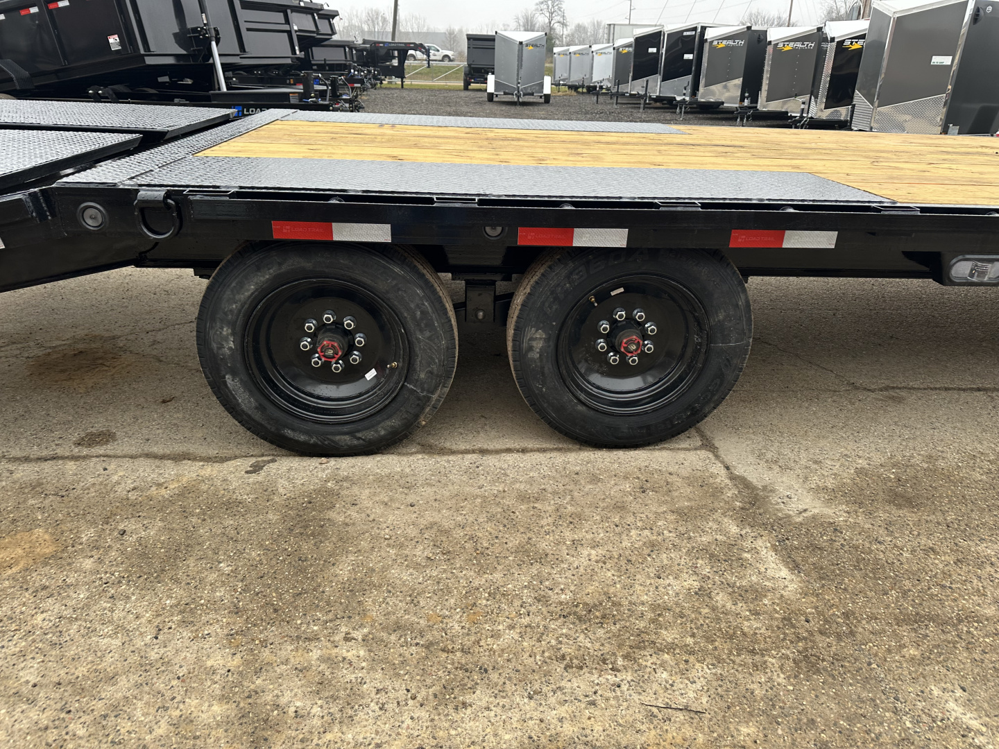 New 2025 Load Trail 102x24 Tag 16K w/Max Ramps Deckover Trailer