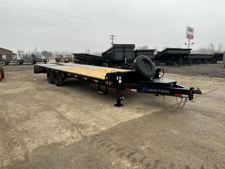 New 2025 Load Trail 102x24 Tag 16K w/Max Ramps Deckover Trailer