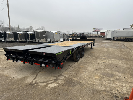 New 2025 Load Trail 102x24 Tag 16K w/Max Ramps Deckover Trailer