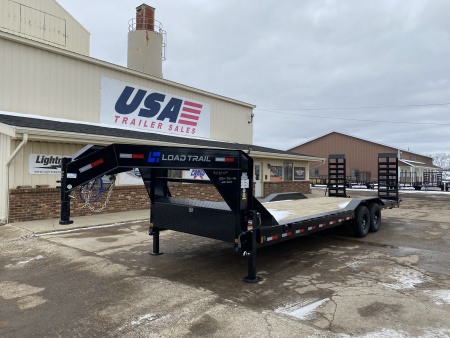 New 2025 Load Trail 102x26 14k w/HD Standup Ramps Gooseneck Bodies