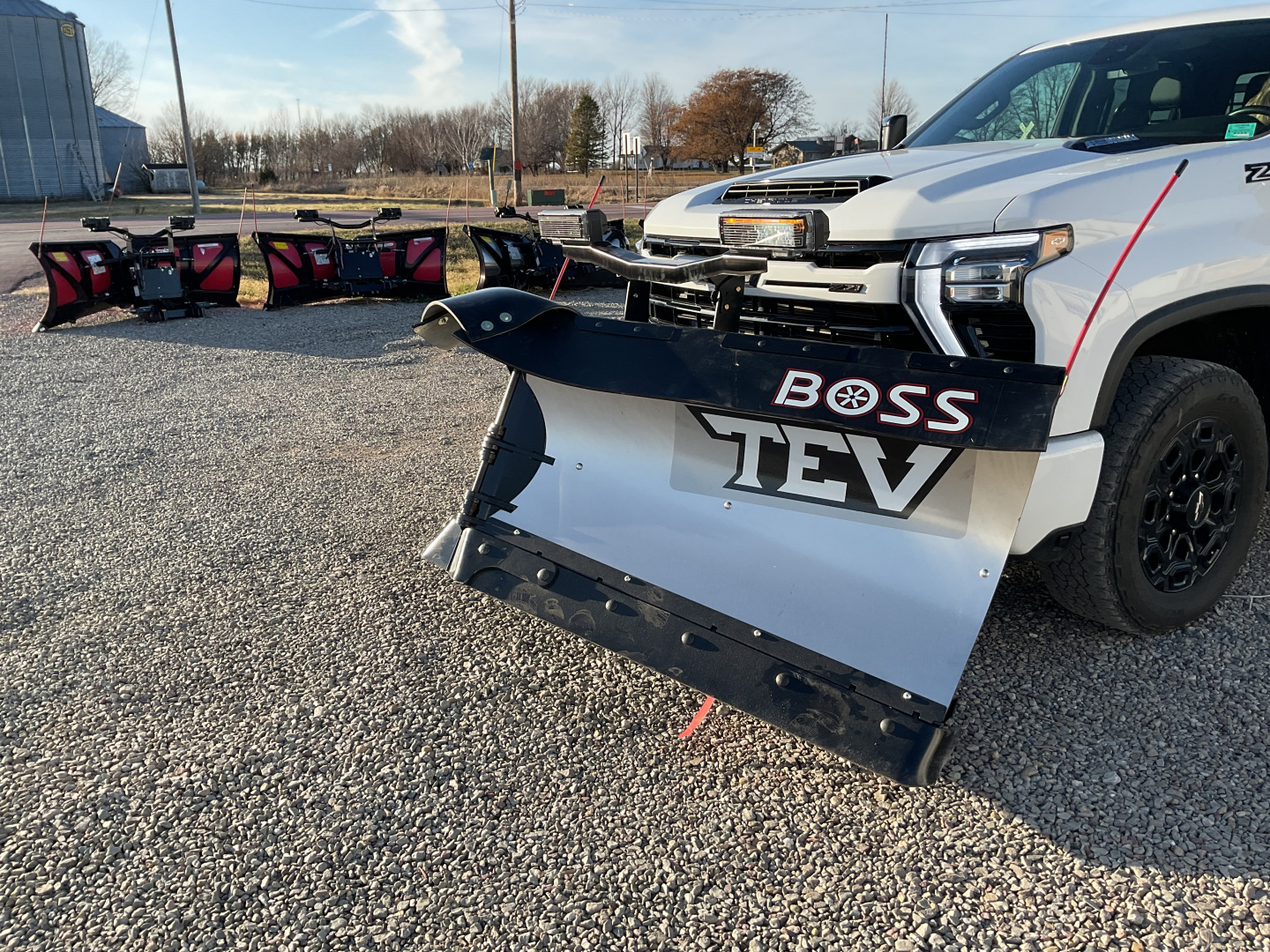 New 2025 BOSS 9-2 STAINLESS TEV Snow Plow
