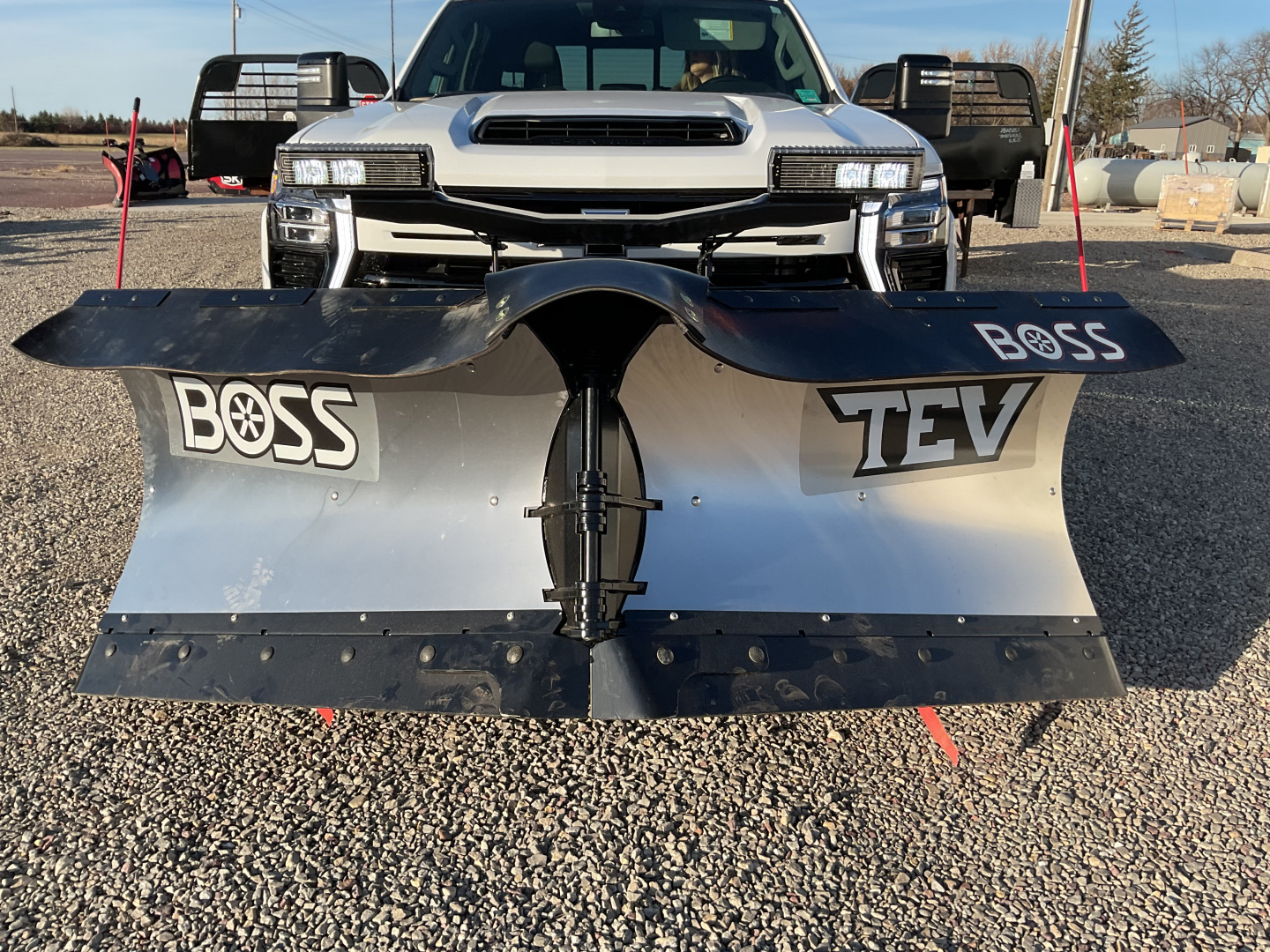 New 2025 BOSS 9-2 STAINLESS TEV Snow Plow