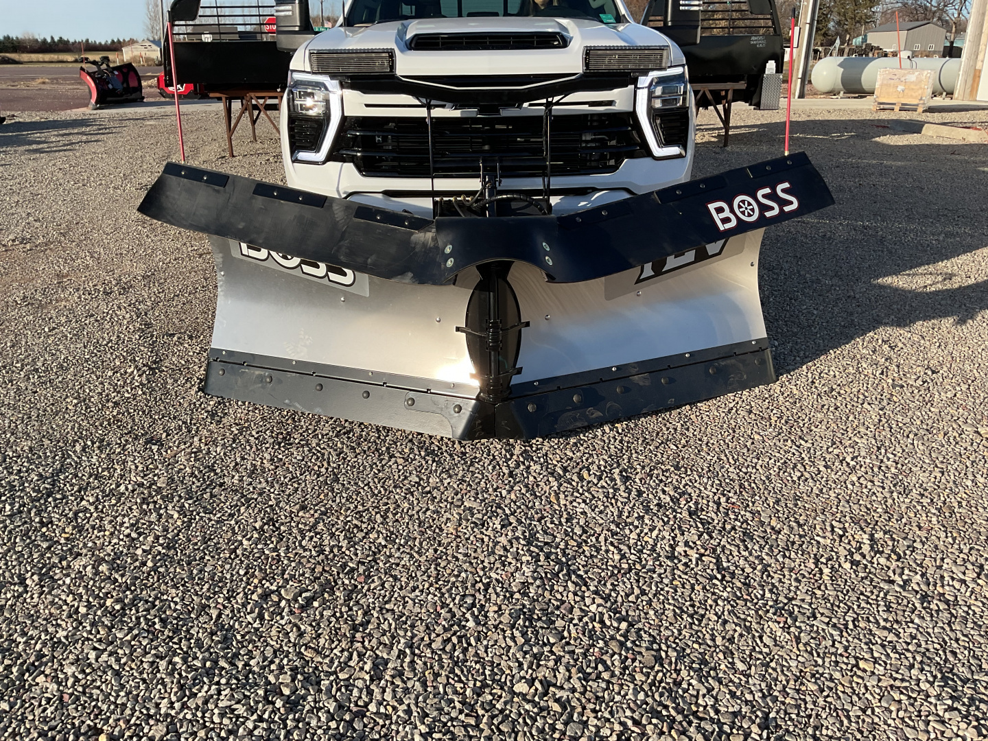 New 2025 BOSS 9-2 STAINLESS TEV Snow Plow
