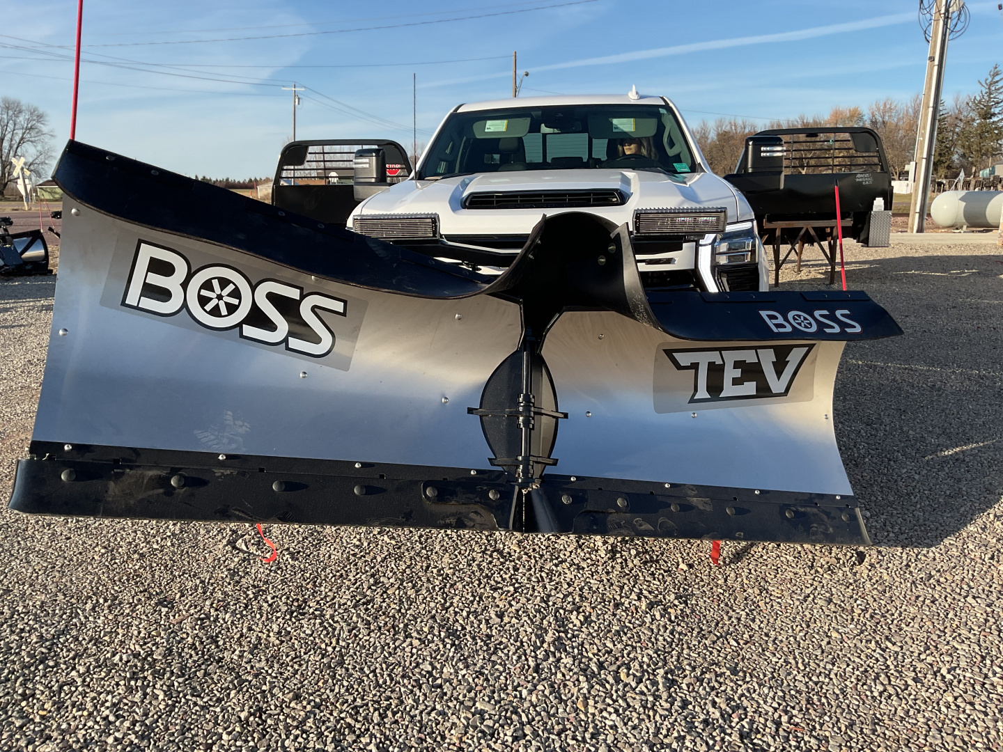 New 2025 BOSS 9-2 STAINLESS TEV Snow Plow