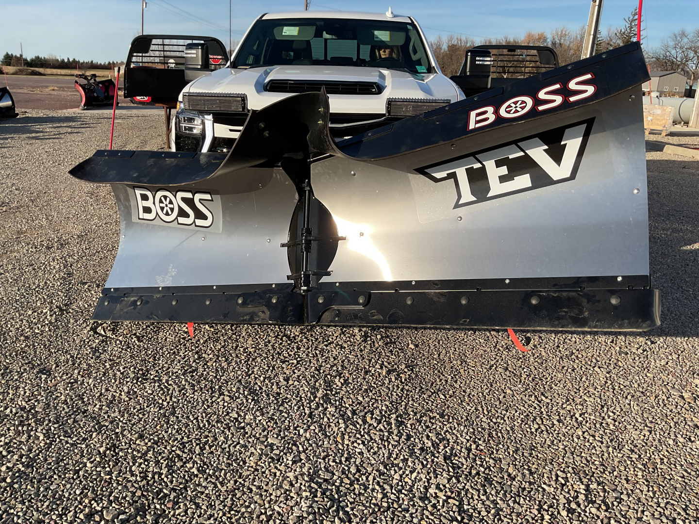 New 2025 BOSS 9-2 STAINLESS TEV Snow Plow