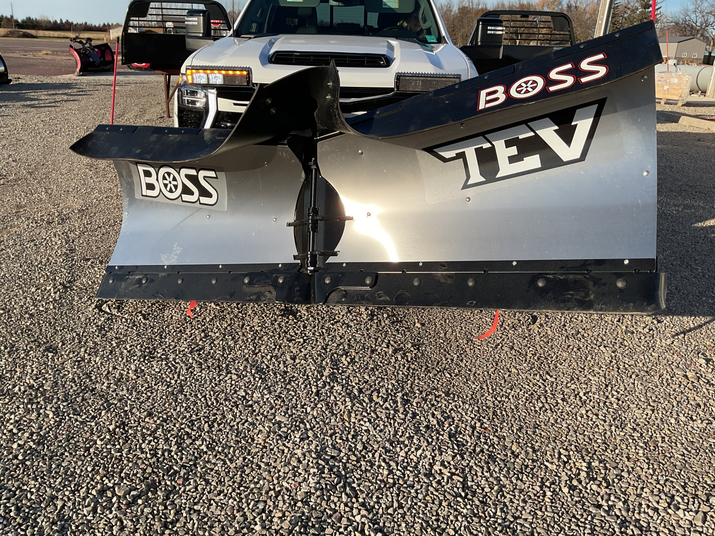 New 2025 BOSS 9-2 STAINLESS TEV Snow Plow